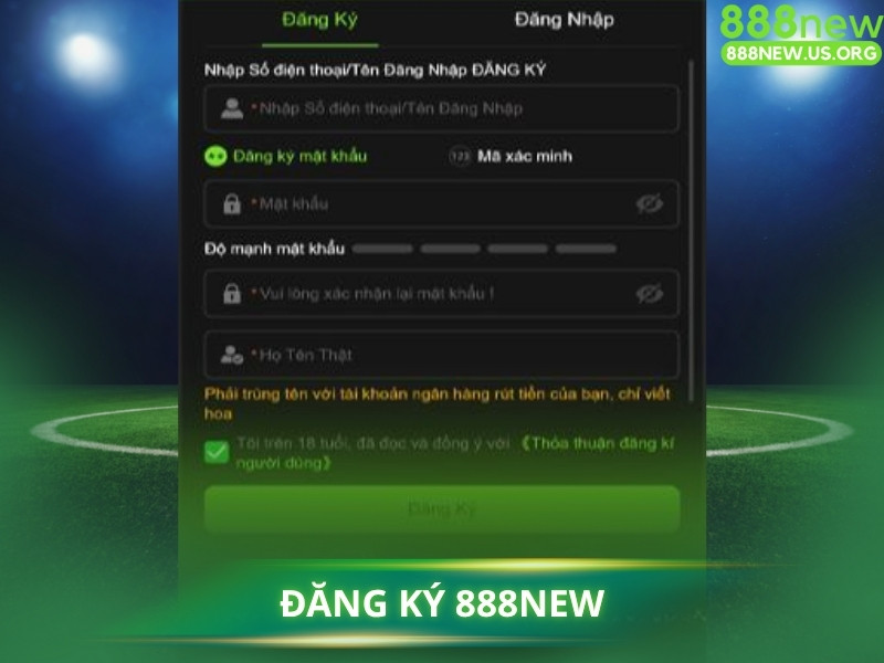 Đăng ký 888NEW